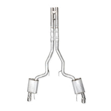 Load image into Gallery viewer, Stainless Works 2024 Mustang GT Catback Dual Tips Legend Sound H-Pipe Performance Connect Exhaust
