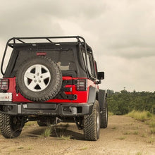 Load image into Gallery viewer, Rugged Ridge Spartacus Rear Bumper Black 07-18 Jeep Wrangler Rugged Ridge
