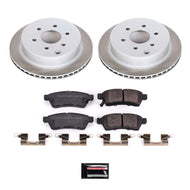 Power Stop 09-12 Suzuki Equator Rear Semi-Coated Rotor Kit | SC4621