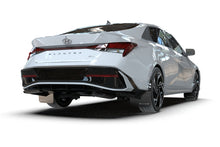 Load image into Gallery viewer, Rally Armor 2024-25 Hyundai Elantra N/N Line Black Mud Flap w/White Logo Mud Flaps Rally Armor
