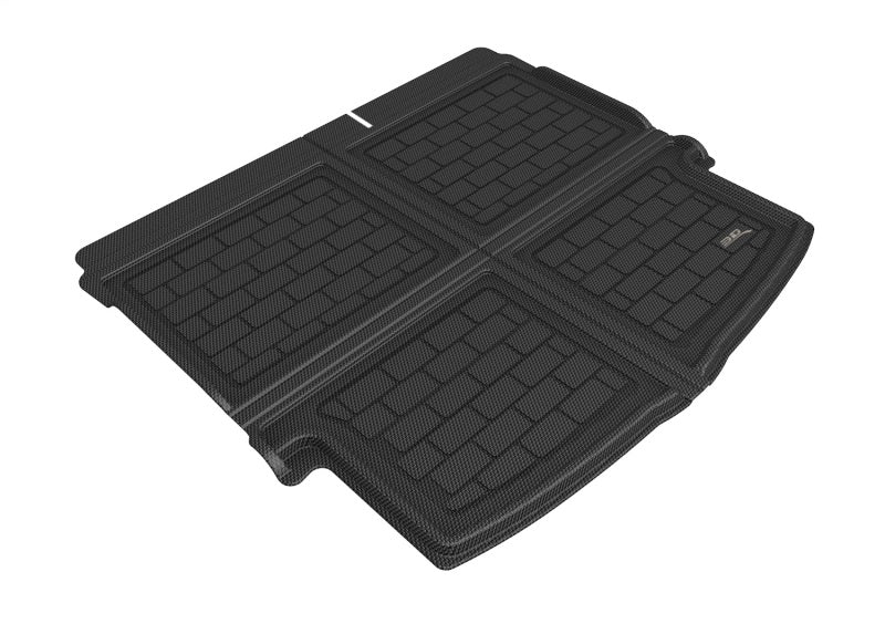 3D Maxpider 21-23 Nissan Rogue Kagu Black Cross Fold Cargo Liner 3D MAXpider