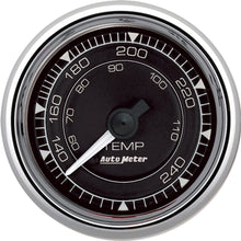 Load image into Gallery viewer, Autometer Chrono 2-1/16in 240 Degree Temperature Mechanical Gauge - Chrome | 9732
