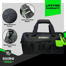 Load image into Gallery viewer, Rhino USA Heavy Duty Tool Bag (Camo) Tool Storage Rhino USA
