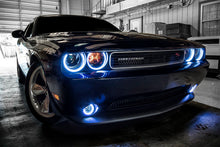 Load image into Gallery viewer, Oracle 08-14 Dodge Challenger LED Fog Light Halo Kit - Amber
