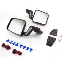 Load image into Gallery viewer, Rugged Ridge 87-02 Jeep Wrangler Black Heated Door Mirror Kit Rugged Ridge
