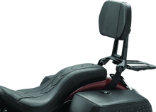 Load image into Gallery viewer, Kuryakyn Neo Driver &amp; Passenger Backrest Black Misc Powersports Kuryakyn   
