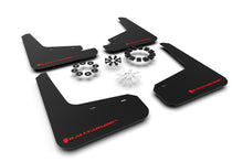 Load image into Gallery viewer, Rally Armor 20-24 Tesla Model Y Black UR Mud Flap w/Red Logo Mud Flaps Rally Armor   
