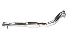Load image into Gallery viewer, Invidia 08-15 Mitsubishi Evolution X High Flow Cat Downpipe &amp; Test Pipe (One Piece) | HS09MEXDPC

