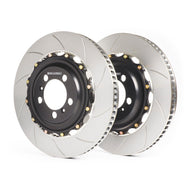 GiroDisc 2020+ BMW M3/M4 (G80/G82/G83 w/Carbon Ceramic Brakes) 2-Piece 380mm Slotted Rear Rotors GiroDisc