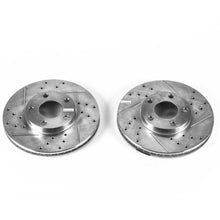 Load image into Gallery viewer, Power Stop 1998 Volkswagen Passat Front Drilled &amp; Slotted Rotor - Pair PowerStop
