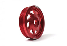 Load image into Gallery viewer, PERRIN 15-18 Subaru WRX / 13-20 BRZ / 14-18 FXT / 13-16 Crosstrek Lightened Crank Pulley - Red
