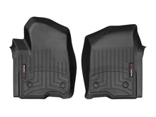 Load image into Gallery viewer, WeatherTech 2019+ Chevrolet Silverado 1500 Front FloorLiner - Black
