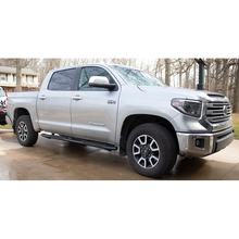 Load image into Gallery viewer, Fishbone Offroad 07-21 Toyota Tundra Crew Max Cab Oval Side Steps - Black Textured Fishbone Offroad

