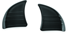 Load image into Gallery viewer, Kuryakyn Tri-Line Inner Fairing Cover Plates Gloss Black
