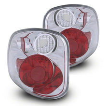 Load image into Gallery viewer, Raxiom 01-03 Ford F-150 Flareside Axial Series Version 2 Tail Lights- Chrome - Red/Clear Lens | T542855
