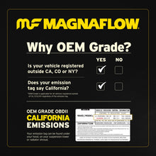 Load image into Gallery viewer, MagnaFlow Exhaust Products Catalytic Converter MagnaFlow Exhaust Products Magnaflow OEM Grade Universal Catalytic Converter - 2.25in. 94165
