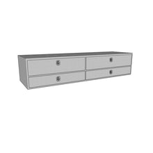 Load image into Gallery viewer, Westin/Brute High Cap 96in Stake Bed Contractor TopSider w/ Bottom Drawers - Aluminum Westin
