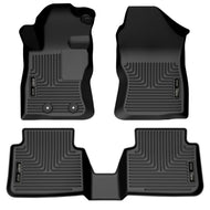 Husky Liners 2024 Subaru Crosstrek Weatherbeater Black Front & 2nd Seat Floor Liners Husky Liners