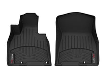 Load image into Gallery viewer, WeatherTech 21+ Genesis GV80 AWD Front FloorLiners - Black | 4416211
