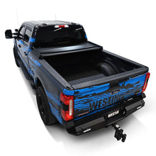 Load image into Gallery viewer, Westin 17-24 Ford F-250/350 Super Duty 6.75ft. Bed Soft Tri-Fold Tonneau Cover - Black Westin
