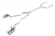 AWE Tuning 18-19 BMW M5 (F90) 4.4T AWD SwitchPath Cat-back Exhaust - Chrome Silver Tips Catback AWE Tuning