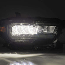 Load image into Gallery viewer, AlphaRex 16-23 Toyota Tacoma LUXX-Series LED Crystal Headlights - Alpha-Black | 880702
