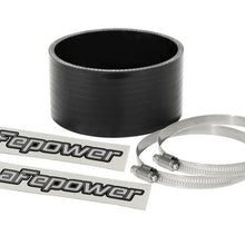 Load image into Gallery viewer, aFe Air Intake Components afe Magnum FORCE Intake Coupling Kit (3-1/2 IN ID x 2 IN L) Straight Coupler - Black
