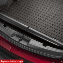 Load image into Gallery viewer, WeatherTech 20-23 Ford Explorer Incl. ST/Hybrid Seatback Cargo Liners HP w/ Bumper Protector - Cocoa
