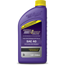 Load image into Gallery viewer, Royal Purple Premium Synthetic High Performance Straight-Grade SAE 40 Motor Oil - 1 Quart Royal Purple
