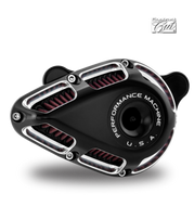 Performance Machine 91-Up XL Jet Air Cleaner  - Contrast Cut Misc Powersports Performance Machine   