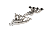 Load image into Gallery viewer, Kooks 2019 GM Series Truck 6.2L 1.75in x 3in SS Headers &amp; 3in x 3.5in ULTRA GREEN SS Catted Y-Pipe Y Pipes Kooks Headers
