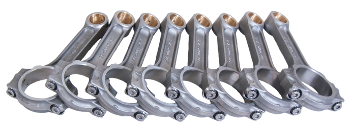 Eagle EAGFSI5700B Eagle Chevrolet SB 5.700 Forged 4340 Steel I-Beam Connecting Rods - Set of 8