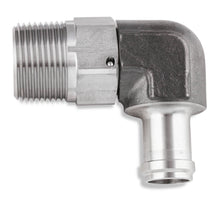 Load image into Gallery viewer, Earl's Performance Fuel Hose Fitting Earl's Performance Earl's 90 Degree 5/8" Hose to 1/2" NPT Male Elbow - with Swivel SS988410ERL
