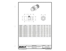 Load image into Gallery viewer, Earl's Performance Fuel Hose Fitting Earl's Performance Straight AN -3 Male to 1/8" NPT Male Adapter - Stainless Steel. SS981603ERL
