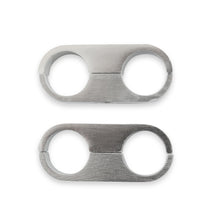 Load image into Gallery viewer, Earl's Performance Vacuum Hose Bracket Earl's Performance Hose &amp; Tubing Separator, 11/16", Package of 2, Vibratory Polished 167211ERL
