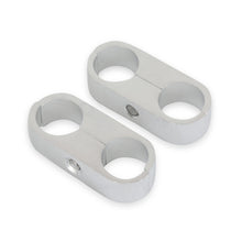 Load image into Gallery viewer, Earl's Performance Vacuum Hose Bracket Earl's Performance Hose &amp; Tubing Separator, 11/16", Package of 2, Vibratory Polished 167211ERL
