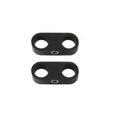 Load image into Gallery viewer, Earl's Performance Vacuum Hose Bracket Earl's Performance Hose &amp; Tubing Separator, 5/8", Package Of 2, Black Anodized 167510ERL
