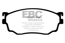 Load image into Gallery viewer, EBC EBCDP31411C EBC 03-04 Mazda Protege 2.0 Turbo (Mazdaspeed) Redstuff Front Brake Pads
