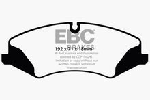 Load image into Gallery viewer, EBC EBCUD1479 EBC 14+ Land Rover LR4 3.0 Supercharged Ultimax2 Front Brake Pads
