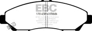 EBC EBCUD1378 EBC 2016+ Honda Pilot 3.5L Ultimax2 Front Brake Pads