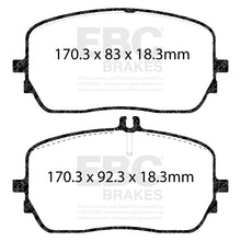 Load image into Gallery viewer, EBC EBCDP42396R EBC 2020+ Mercedes-Benz GLE450 (W167) 3.0T/Electric Front Yellowstuff Brake Pads
