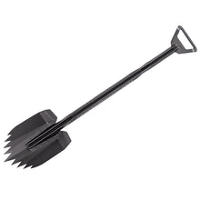 Load image into Gallery viewer, Go Rhino Xventure Gear Sharktooth Stackable Shovel - Textured Black Go Rhino
