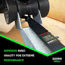 Load image into Gallery viewer, Rhino USA 2In X 20Ft Boat Winch Strap With Hook Tow Straps Rhino USA
