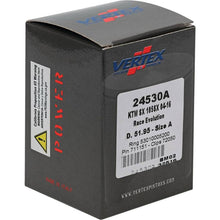 Load image into Gallery viewer, Vertex Piston 04-11 KTM 105 SX 105cc Cast Race Evolution Stroker Piston Kit 112cc 15mm Uncategorized Vertex Pistons   
