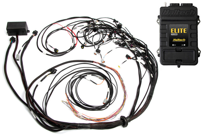Haltech Elite 2500 Terminated Harness ECU Kit w/ OE Injector Connectors Programmers & Tuners Haltech