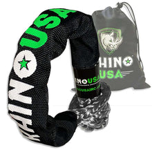 Load image into Gallery viewer, Rhino USA Shackle Kits Rhino USA Synthetic Soft Shackle Gray
