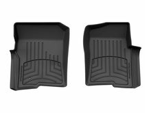Load image into Gallery viewer, WeatherTech 05-08 Ford F-150 1st Row Front FloorLiner HP - Black | 440051IM
