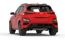 Load image into Gallery viewer, Rally Armor 2022 Hyundai Kona N Black UR Mud Flap w/ White Logo Mud Flaps Rally Armor   
