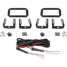 Load image into Gallery viewer, Westin HDX Flush Mount B-FORCE LED Light Kit (Set of 2) w/wiring harness - Black Westin
