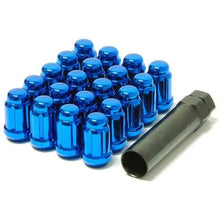 Load image into Gallery viewer, Wheel Mate Muteki Closed End Lug Nuts - Blue 12x1.25 | 41885U
